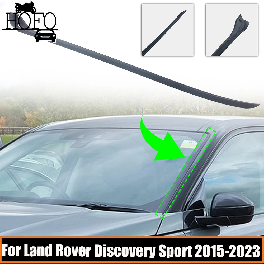 For Land Rover Discovery Sport 2015-2023 Car A Pillar Finisher Molding Strip Trim Cover LR061135 LR061136 ABS