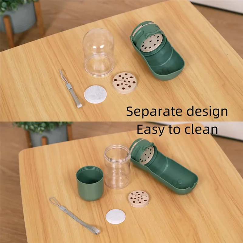 

Лидер продаж, портативная миска для кормления домашних животных-2 в 1, складная конструкция для кошек и собак, идеально подходит для путешествий на открытом воздухе, включает диспенсер для воды, 2