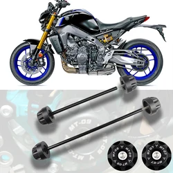 Ślizgacz zderzeniowy tylnej osi przedniej do motocykli YAMAHA MT07 FZ07 MT09SP 2014-2024 MT09 FZ09 SP MT FZ 07 09 2022