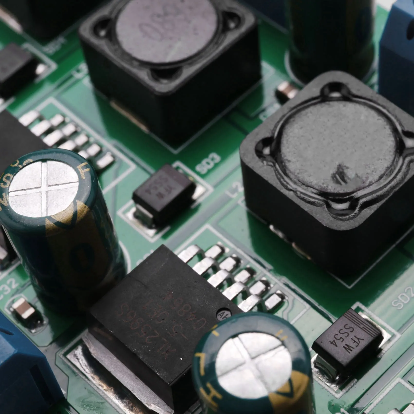 ABSS-3X 3A 4 Channels Multiple Switching Power Supply Module 3.3V 5V 12V ADJ Adjustable Output DC DC Buck Converter Board