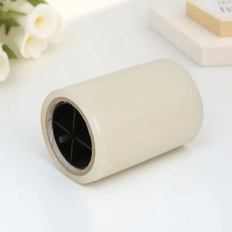 

1 Roll 109 Yard 15Cm Wide Transparent Pe Disposable Film For Automatic Cover Dispenser Floor Protection Shoes Film Roll Plastic