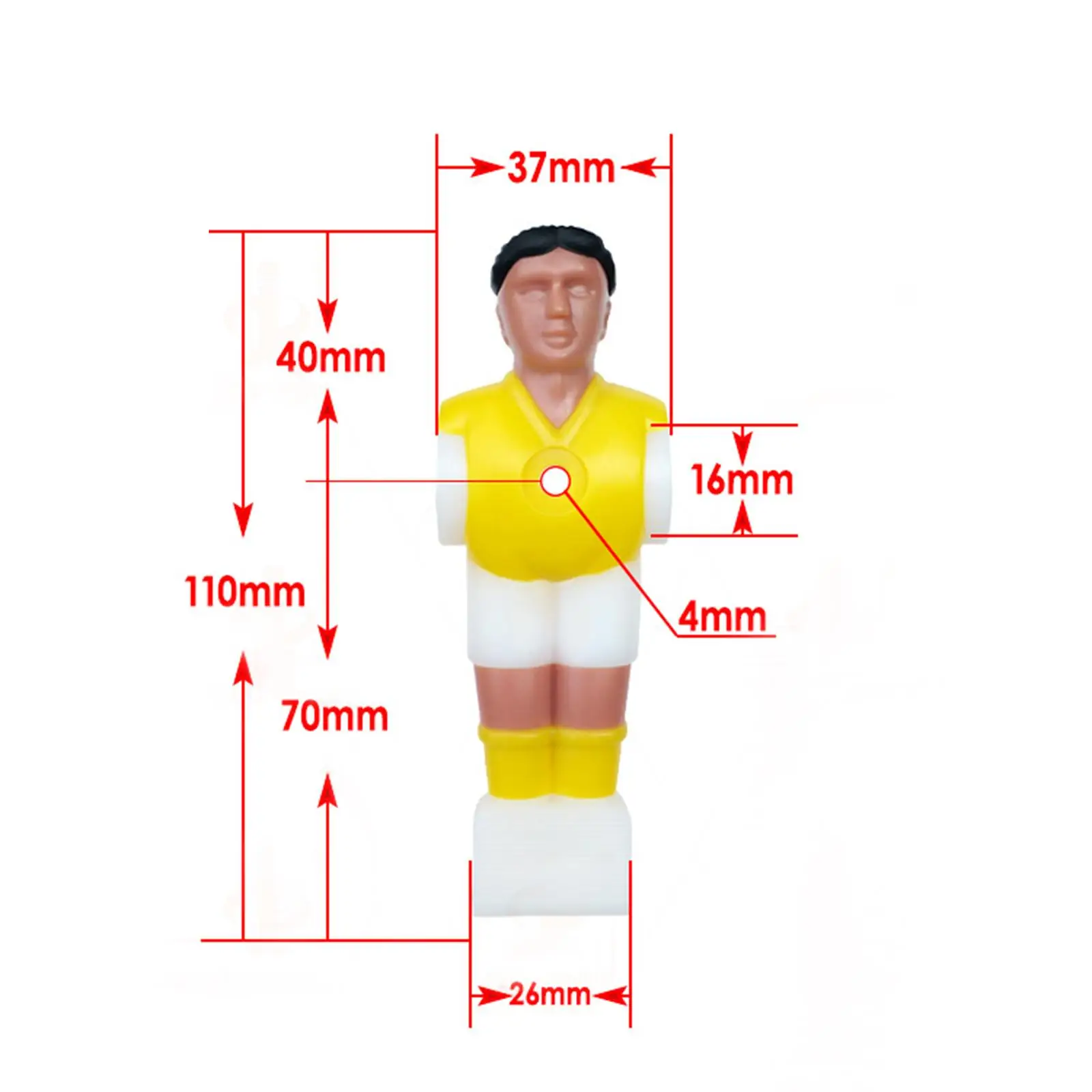 11x منضدية فووسبالل الرجال لاعب كرة القدم لوازم قضيب فووسبالل كرة القدم فووسبالل الرجال لعشاق كرة القدم في الأماكن المغلقة
