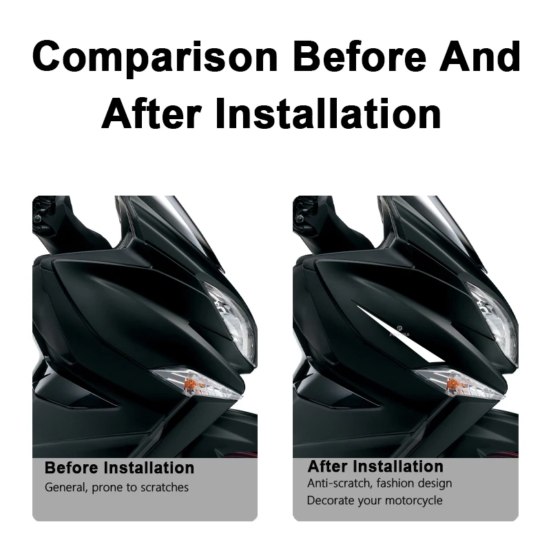 POSFIRA Motorcycle Fairing Sticker Vinyl Decals for Suzuki Burgman 400 2017-2026 2021 2022 2023 2024 2025 Motorbike Accessories