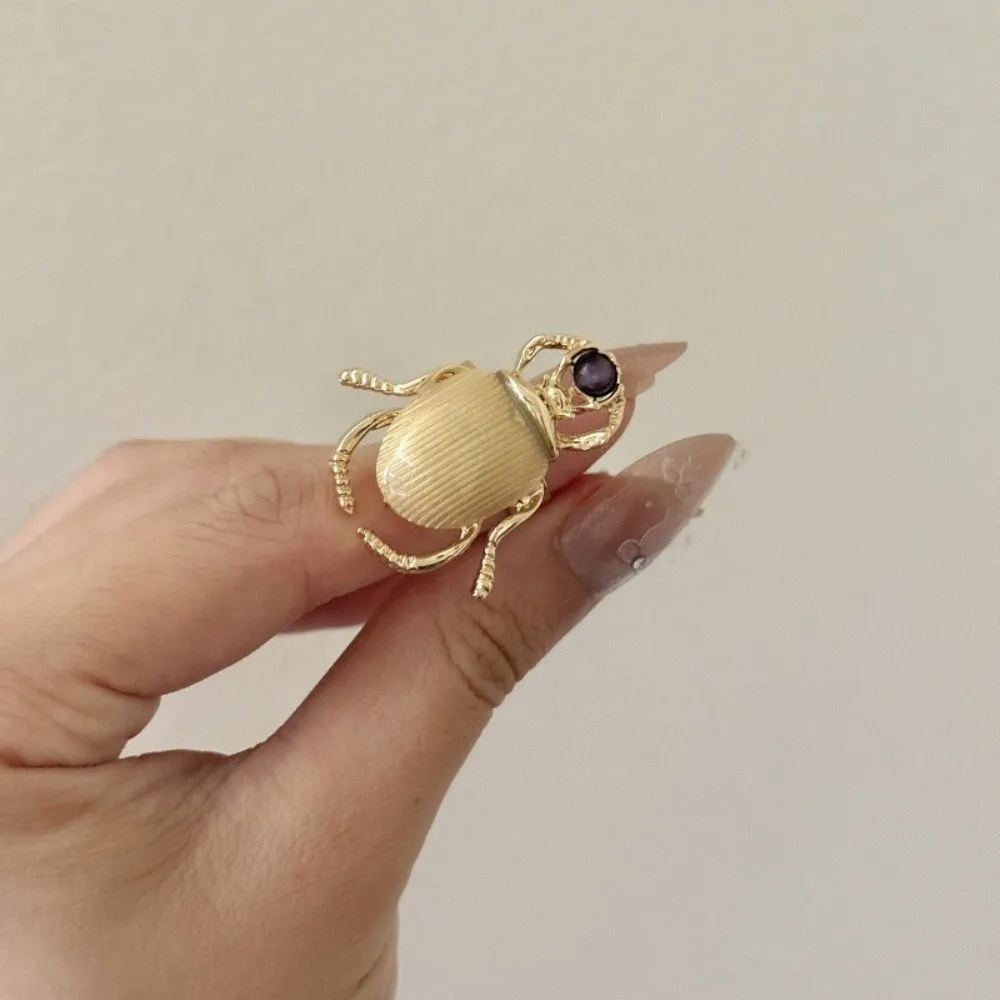 Punk Stil Käfer Öffnung Ring Emaille Einstellbare Retro Insekt Ring Macaron Farbe Schmuck Zubehör Emaille Käfer Ring
