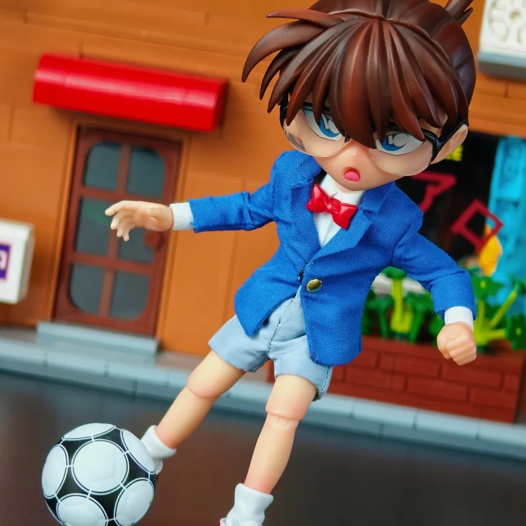 

GONG Detective Conan 1/8 Conan Edogawa Rachel Moore Action Figures Common People Doll Joint Movable Collection Anime Toys