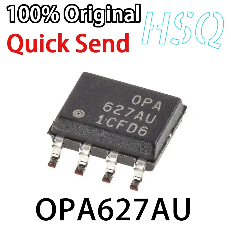 2PCS Original OPA627AU 627AU SMD SOP-8 Fever Audio Operational Amplifier Chip IC