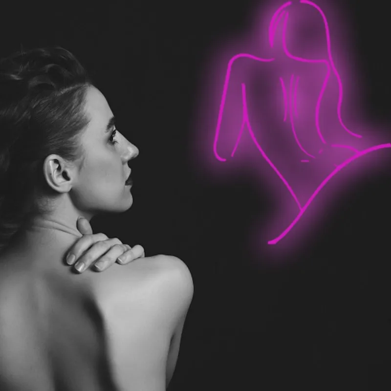 Neon Art Sensual Nude Femal Body Neon Sign, Sesual Woman Body Bedroom Wall Art, Sexy Body Led Sign, Couple Erotis Room Decor