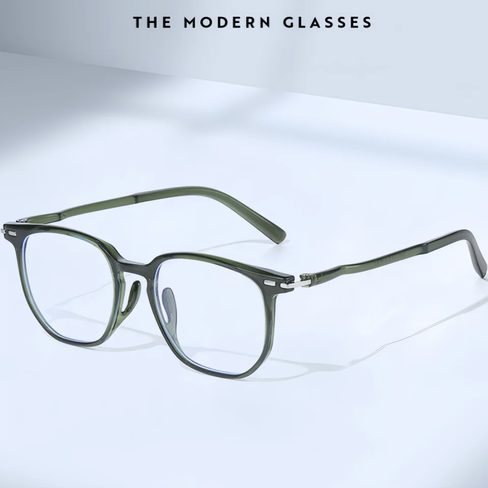

Minimalist Fashionable Ultra Light Square TR90 Optical Prescription Neutral Daily Office Computer Reading Myopia Glasses Holder