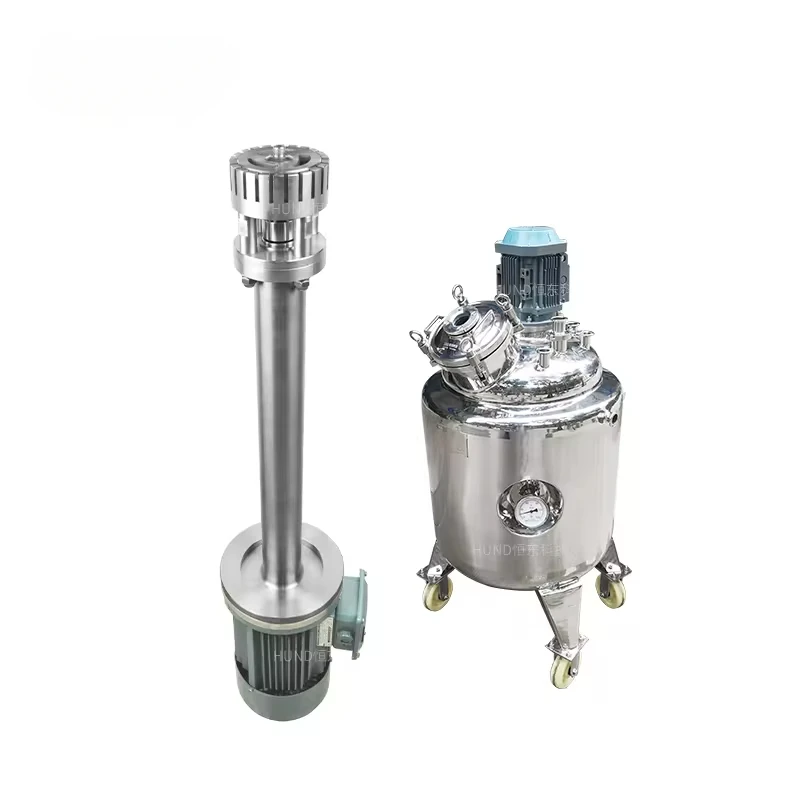 

Industrial Paint/Sesame Oil Chemical Emulsifier Mixer Machine For Lifting Frame/Mixing Tank