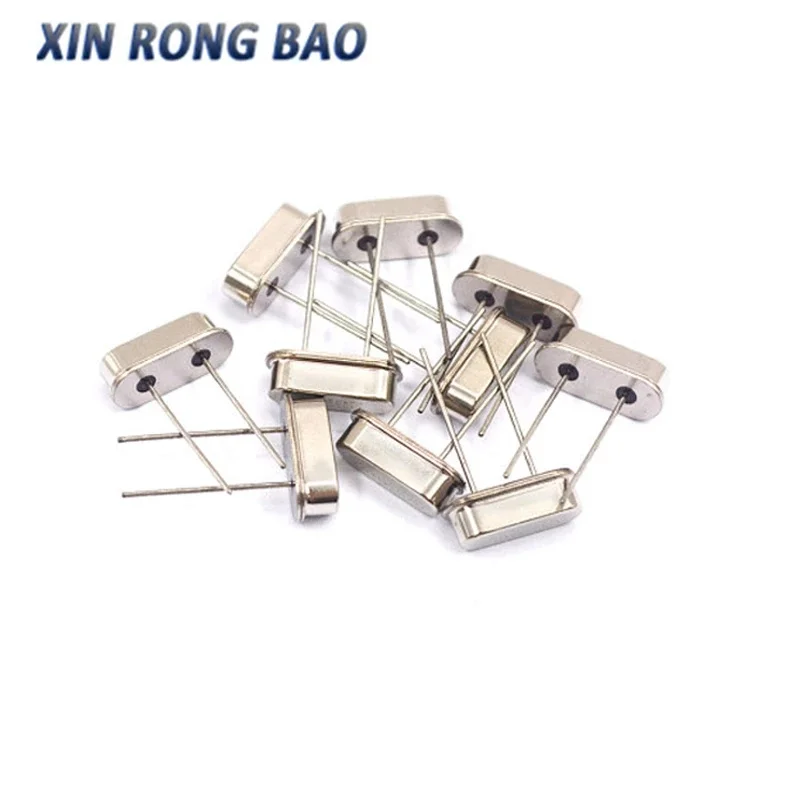 100PCS 4Mhz 6Mhz 8Mhz 12Mhz 16Mhz 20Mhz 24Mhz 4.000mhz 8.000mhz Quartz Crystal Resonator Passive Oscillator HC 49S New