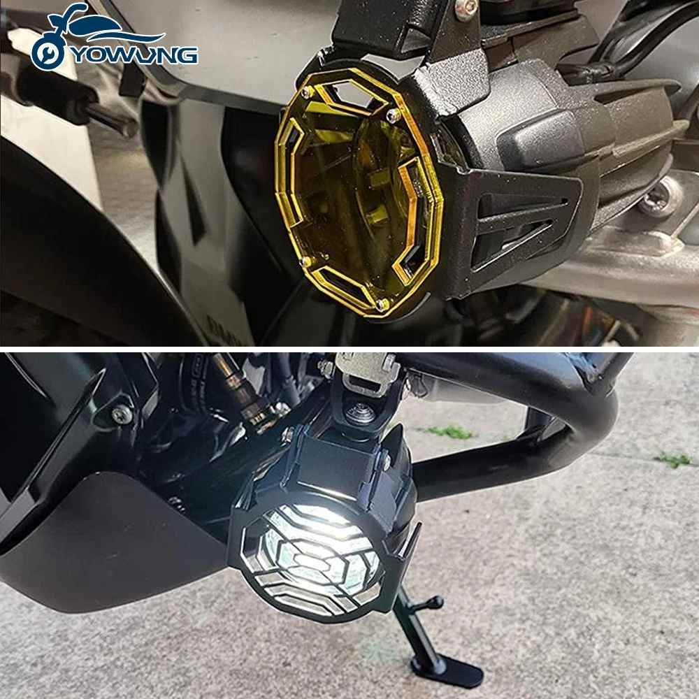 

Motorcycle Accessories For BMW G310R S1000XR S1000RR F850GS R1200GS R1250GS Adventure R1250RS Flipable Fog light Protector Guard