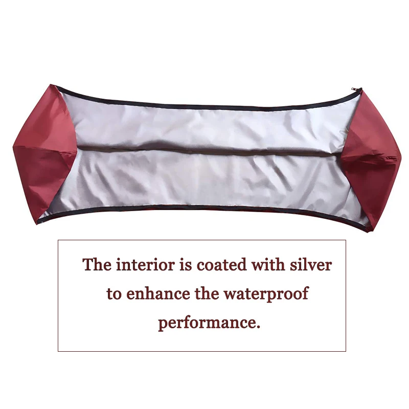 Waterproof Universal Boat Canopy Cover,Boat Bimini Top Cover Effectively Prevent the Erosion of UV, Sea Water and Sea Breeze inp