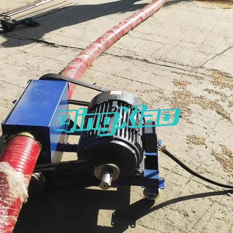Small Household Vehicle Mounted Auger Grain Suction Machine Particle Sand Cement Feeding Machine Corn Wheat Rice Grain Pump Tool