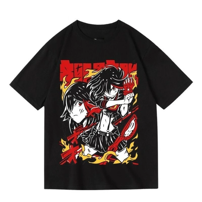 

Anime "Soul Eater" Girl Secondary School Cartoon Japanese Anime Related Products T-shirt 100% Cotton Summer for Both Men Women