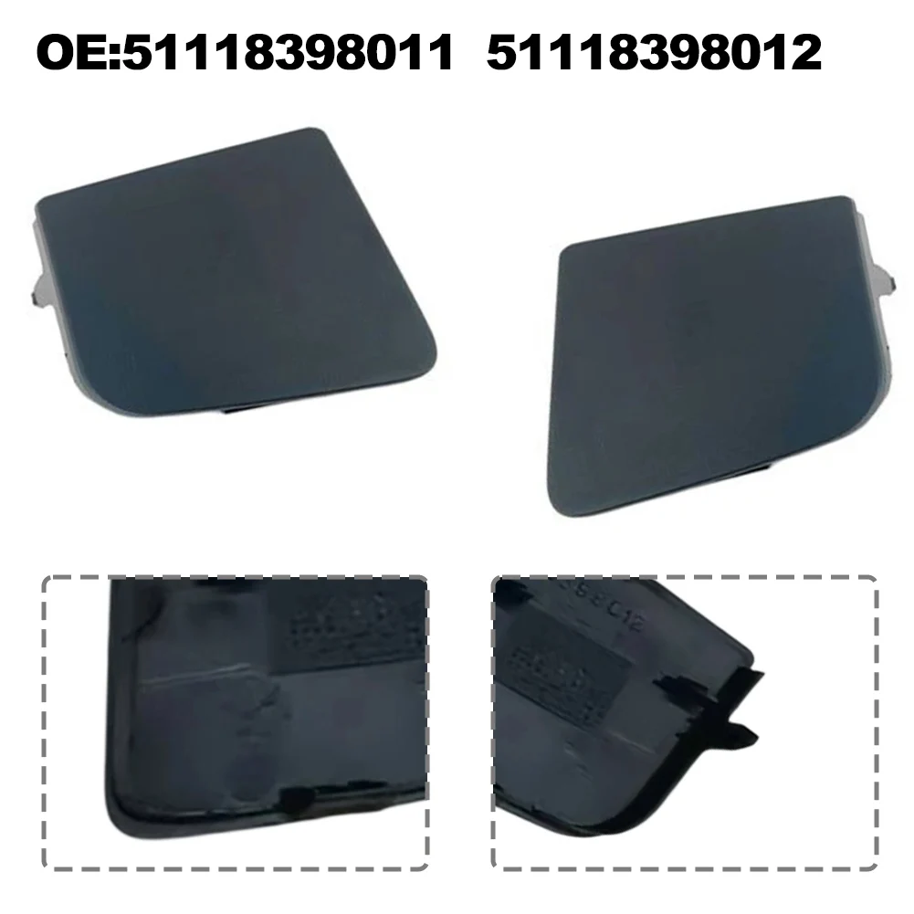 

1Pair Front Bumper Fog Light Cover For BMW For Z3 96-98 For E36 51118398012 51118398011 Direct Replacement Car Lights Parts