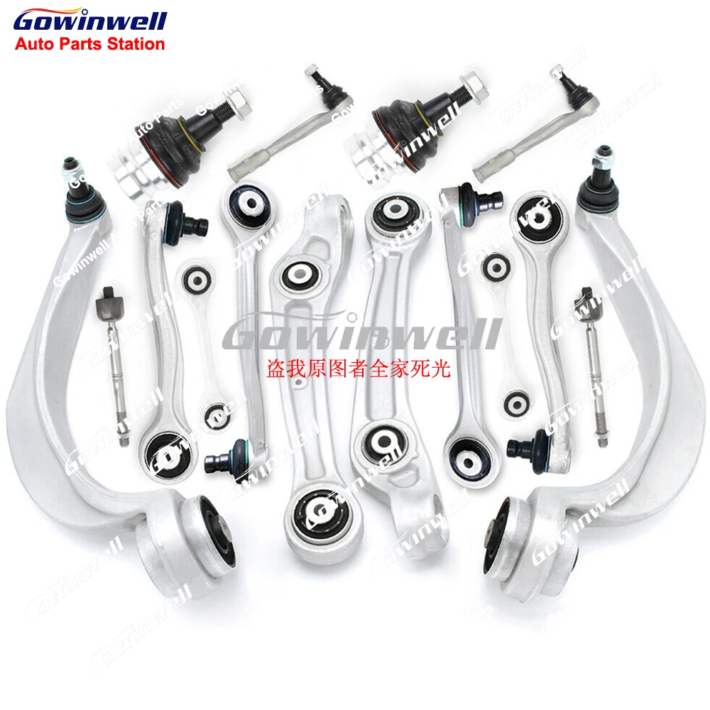 

16X Front Control Arm Ball Joint Stabilizer Link Tie Rod Kits For Audi Q7 4MB Q8 4MN A8 D5 Touareg CR7 3.0 2015-2024 4M0407693D