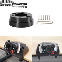 13/14inch Steering Wheel Adapter Plate Hub Adapter for Logitech G25 G27 G29 G920 70mm PCD Aluminum Racing Car Game Modification