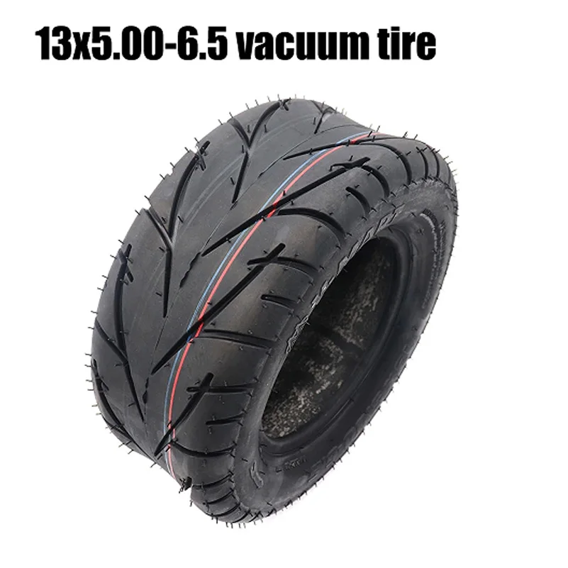 13 Inch Tubeless Tyre 13x5.00-6.5 for Go-Kart Scooters Motorcycle FLJ K6 Tire Vacuum Tire Wheel Scooter 13*5.00-6.5