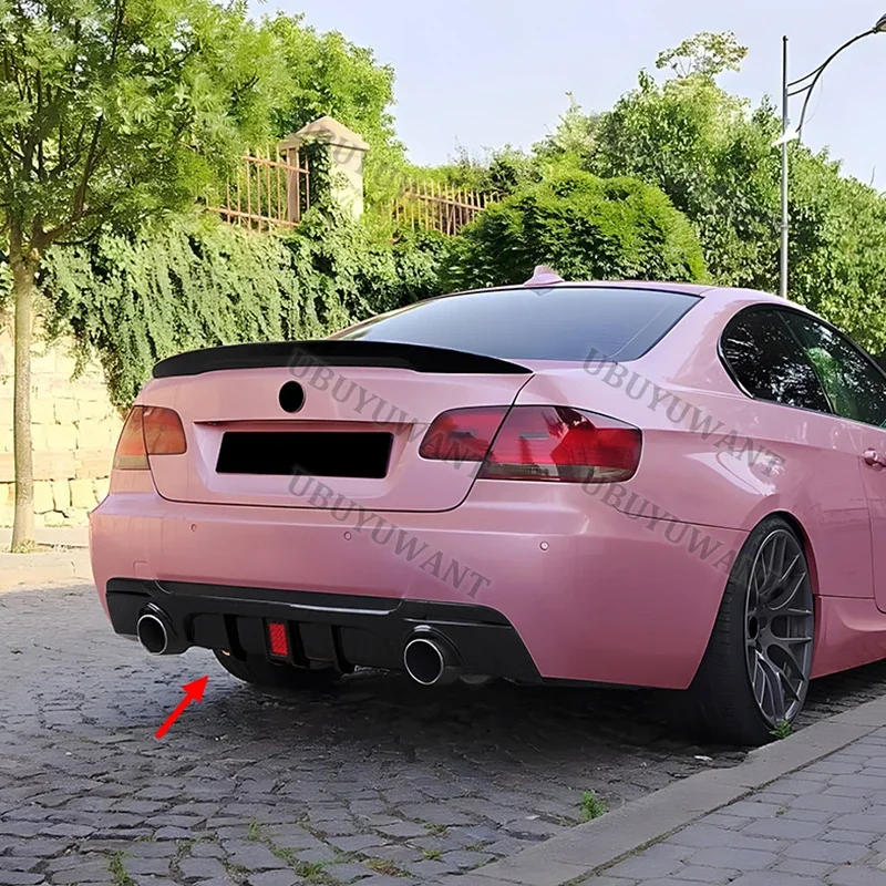 

For BMW 3 Series Coupe E92 E93 2006-2013 Rear Diffuser Lip Spoiler Bumper Lower Lip Guard Body Kits