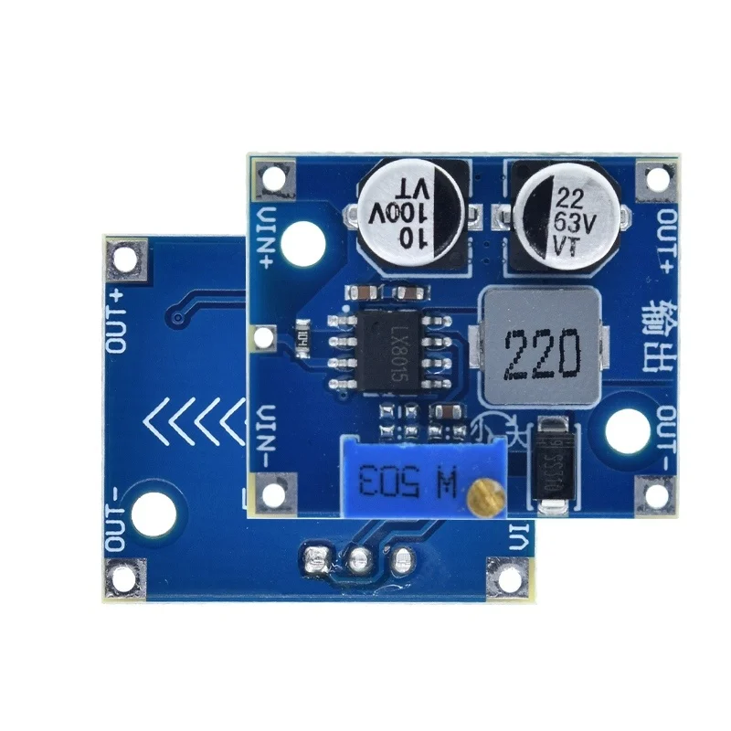 LX8015 DC-DC Adjustable Step-down Power Module Input 5-80V To 1-62V 1.5A Power Converter Over XL7015 For Solar Energy Circuit