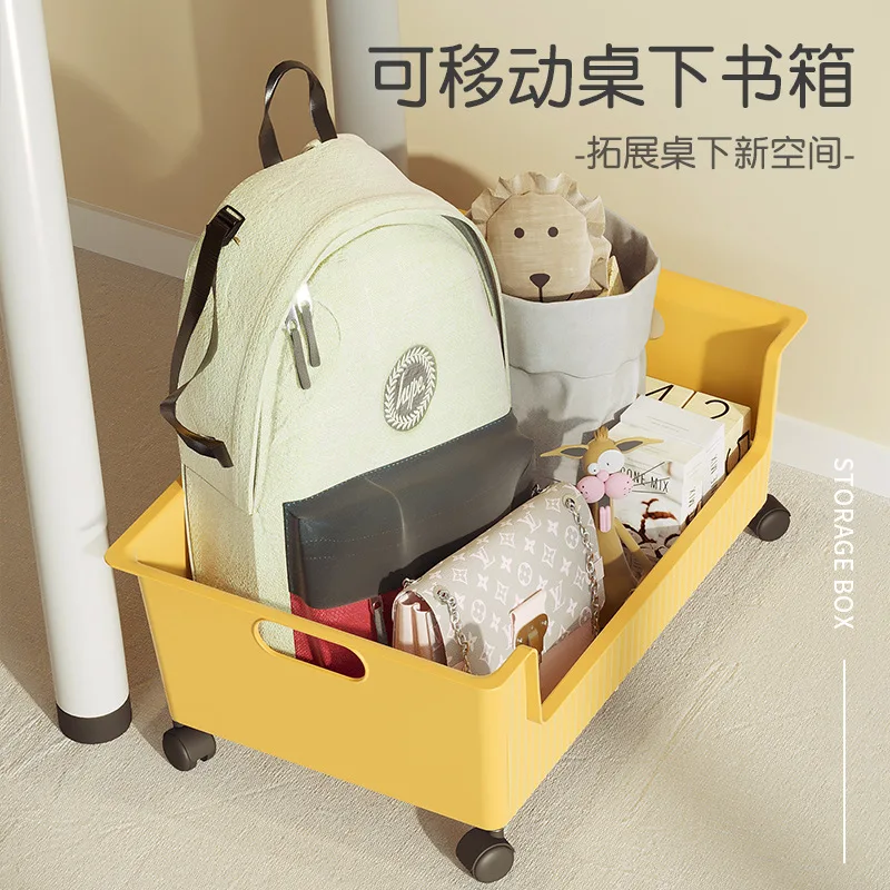 طالب عنبر الجدول على ظهره سلة التخزين صندوق تخزين الكتب مع بكرة المدرسة الثانوية ملزمة كتاب فرز صناديق