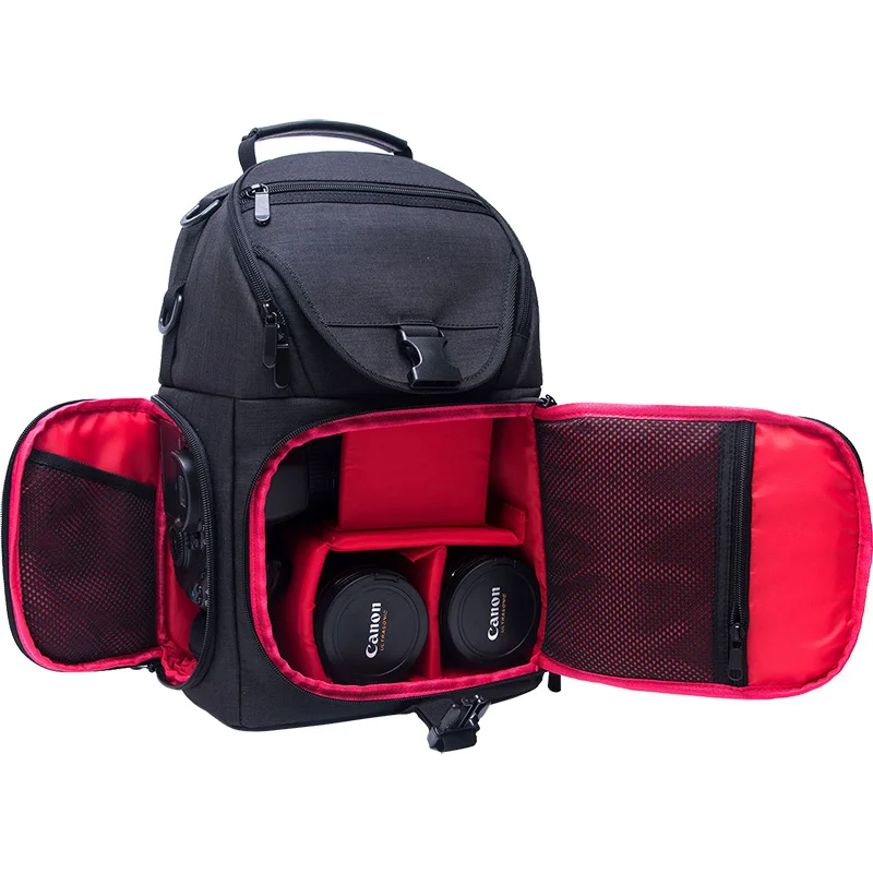 Single-Shoulder Cross-Body Camera Bag, Suitable for Most Digital Cameras, Multi-Functional Camera Bag