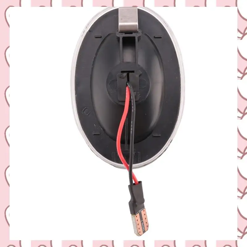 

HHTL 1 Pair Car LED Fender Side Light Transparent Case Parts For MINI Cooper S R55 R56 R57 R58 R59 Running Water Turn Signal