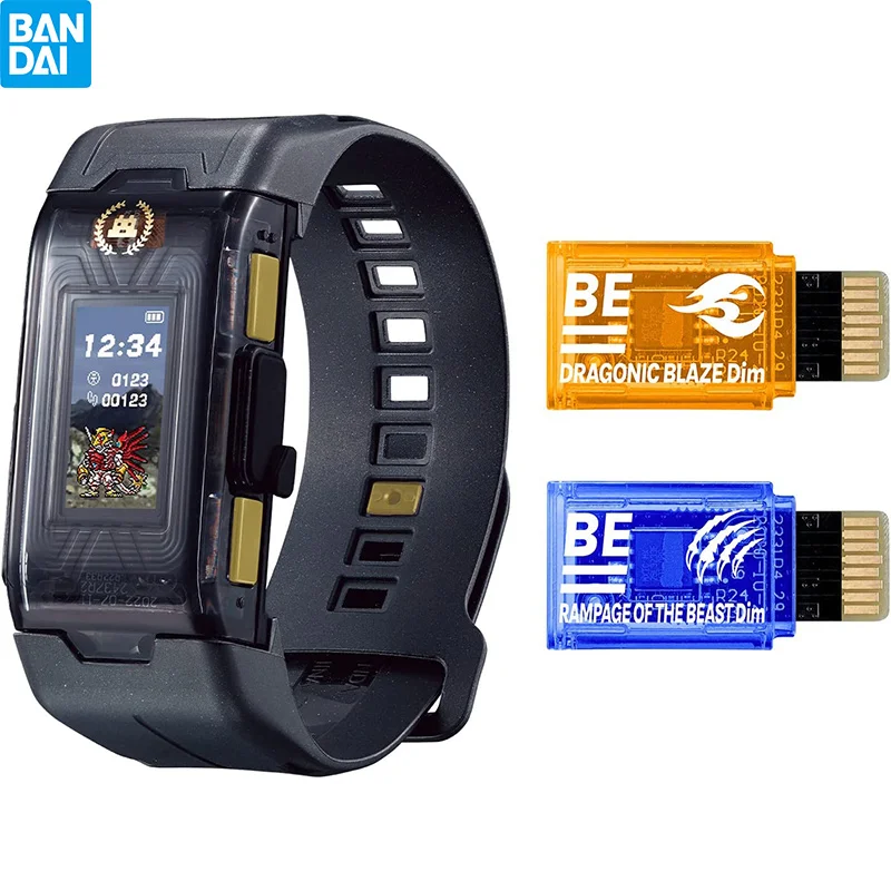 

Bandai Vital Bracelet Breath BE Digital Monster Special Selection Set Digimon Anime Figure Action Model Toys Boy Gift