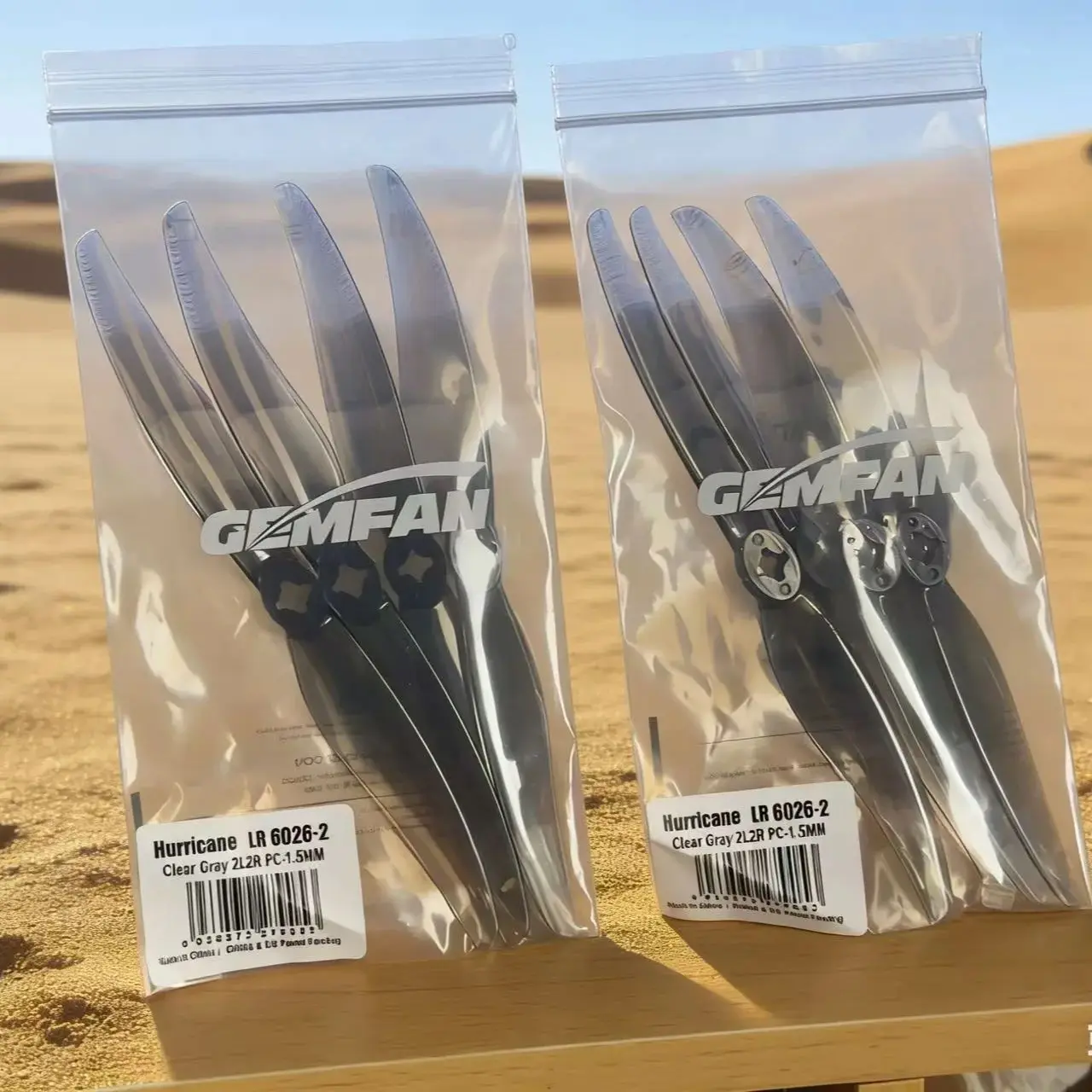 Gemfan Hurricane LR6026 6X2.6 2-Blade  PC Propeller for FPV 6inch Freestyle LR6 Long Range Drones DIY Parts