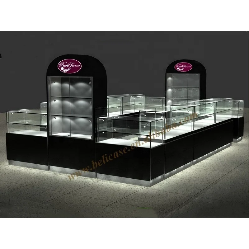 Customized. glass perfume showcase perfume store furniture Island shop retail display cabinet mall kiosk luxury mall perfume kio