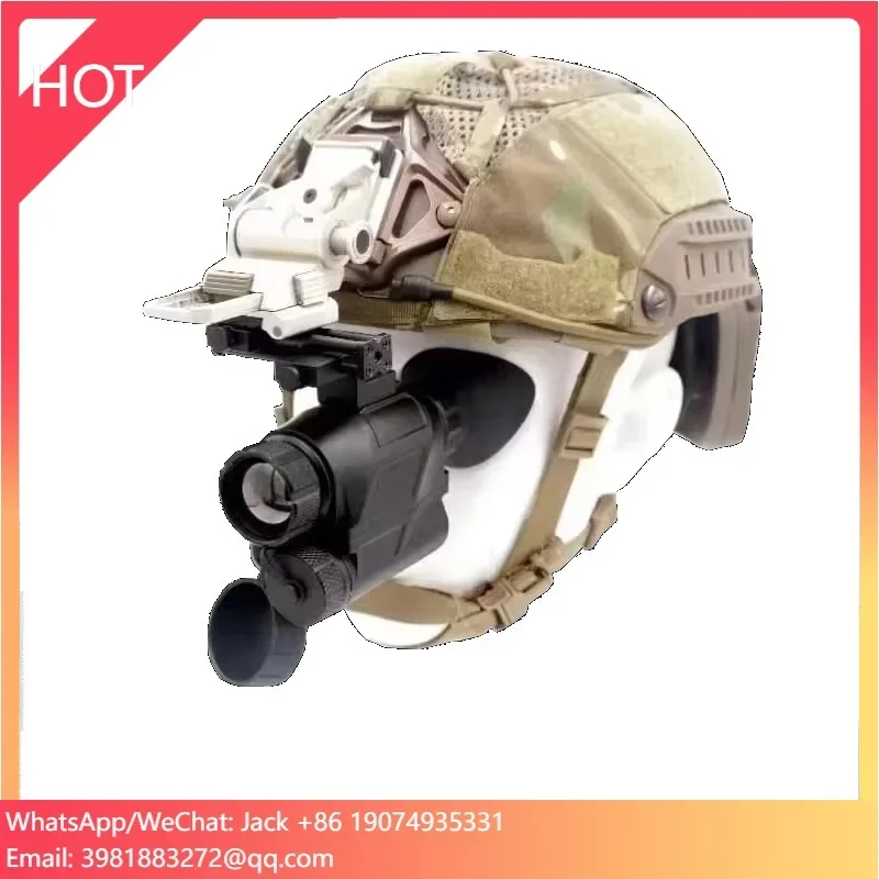 

Portable 640X512 Thermal Scope Monocular Night Vision Monocular Infrared Thermal Imaging Handheld or Helmet-Mounted
