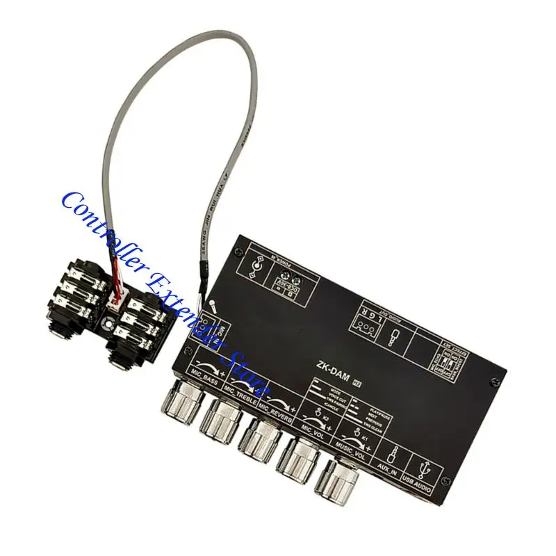 N84B ZK-DAM Wireless Digital Microphone Amplifier Board Isolated Low-Noise Karaoke Reverberation Plate Upgraded