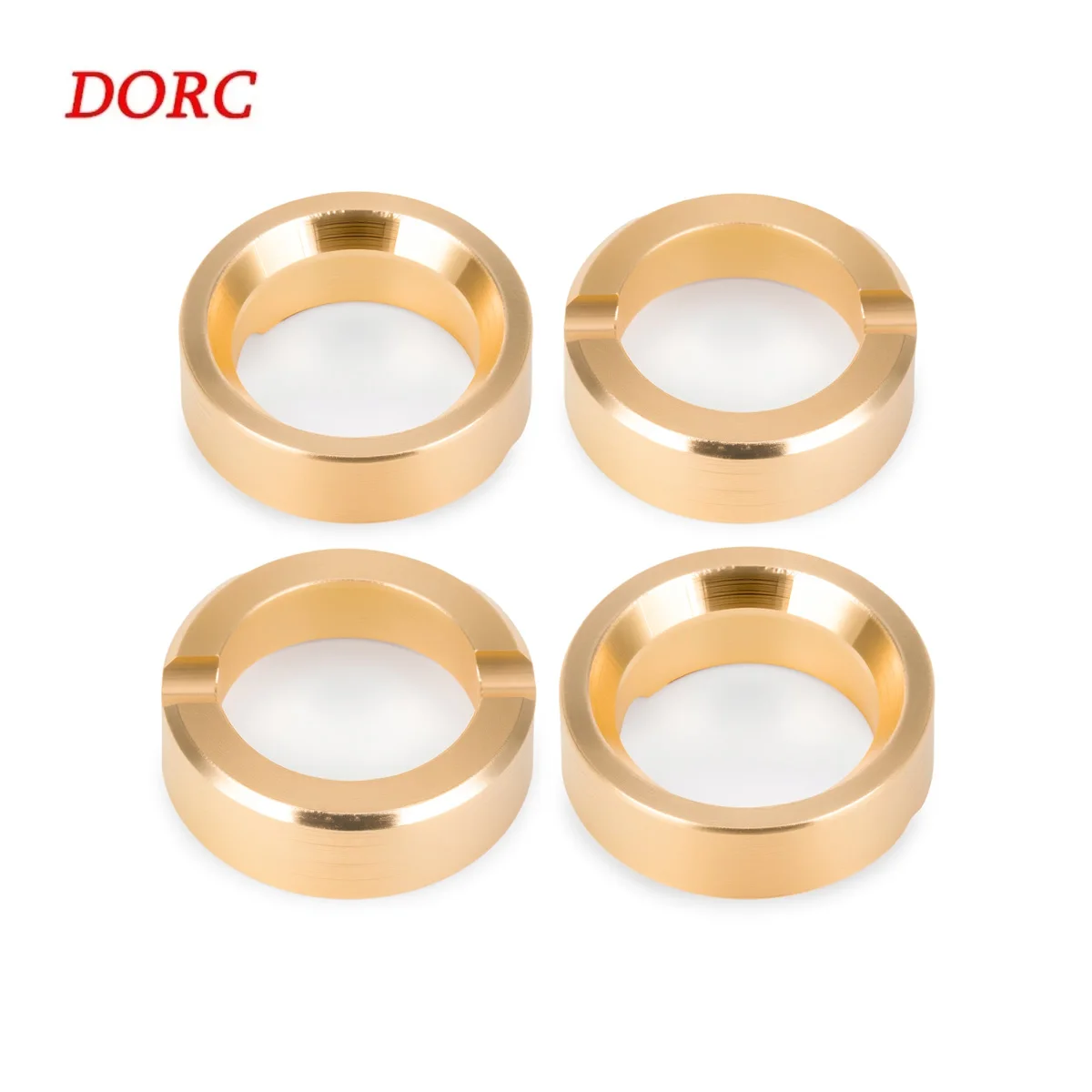 

4Pcs Brass Wheel Weights Fit 0.7" Wheel Rim for 1/30 RC Crawler Axial SCX30 Ford Bronco Jeep Wrangler JLU 4X4 RTR Rock Upgrade