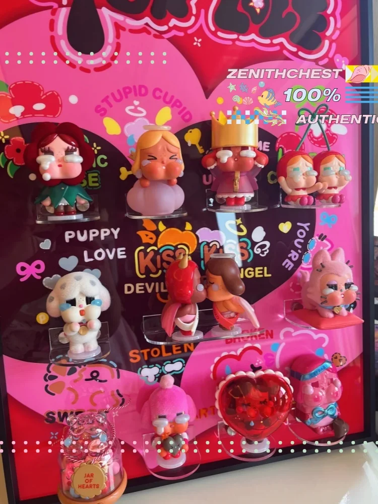 

Authentic POPMART Crybaby Crying For Love Series Blind Box Gift Of Love Adorable Unique Action Figures Home Office Customized