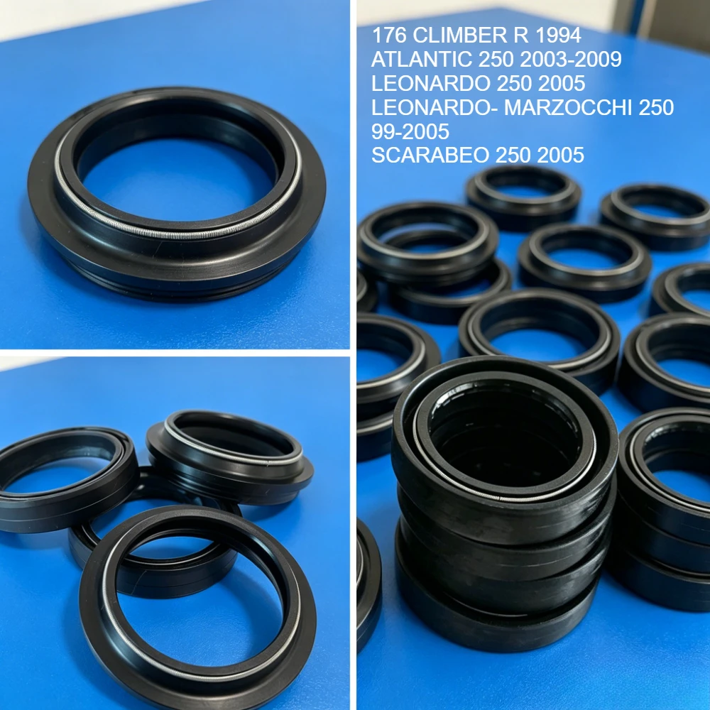 4/8/16pc 35*47*10.5 35x47x10.5 Front Fork Oil Seal Dust Cover For APRILIA 176 CLIMBER R LEONARDO MARZOCCHI SCARABEO ATLANTIC 250