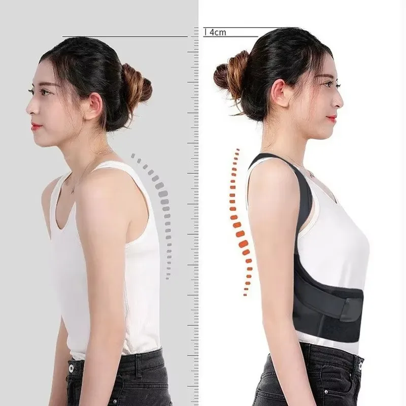 Back Posture Corrector Belt for Women Men Back Support Comfortable Adjustable Unisex Spine Shoulder Lumbar Posture Correction