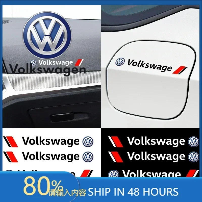 

2026 Hot For VOLKSWAGEN VW VW For Volkswagen 4Pc Car Door Anti Scratch Auto Door Handle Protector Decals Wiper Stickers For Volk