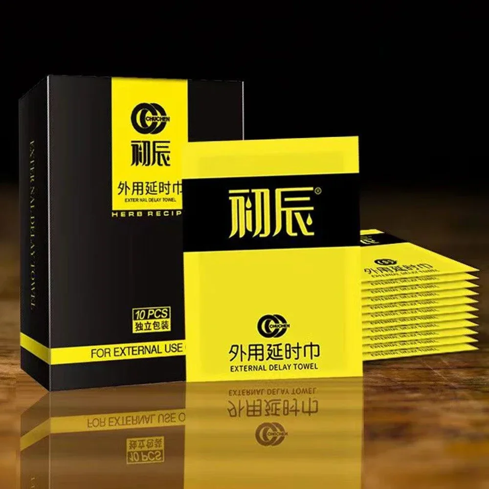 20 pçs toalhetes de atraso masculino tecido molhado natural índia óleo homem ual prolongar retardador realçador prazer para homens toalhetes duradouros