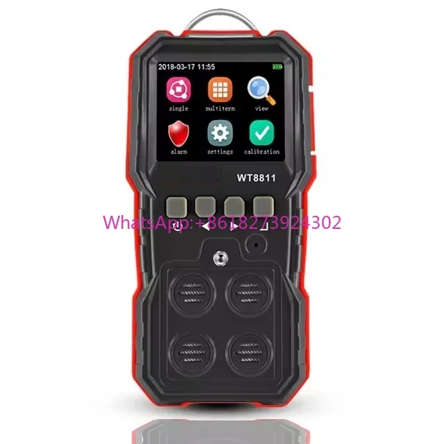 

Hedao WT8811 USB Interface Portable Gas Detector 4 in 1 CO/O2/H2S/LEL Carbon Monoxide Detector