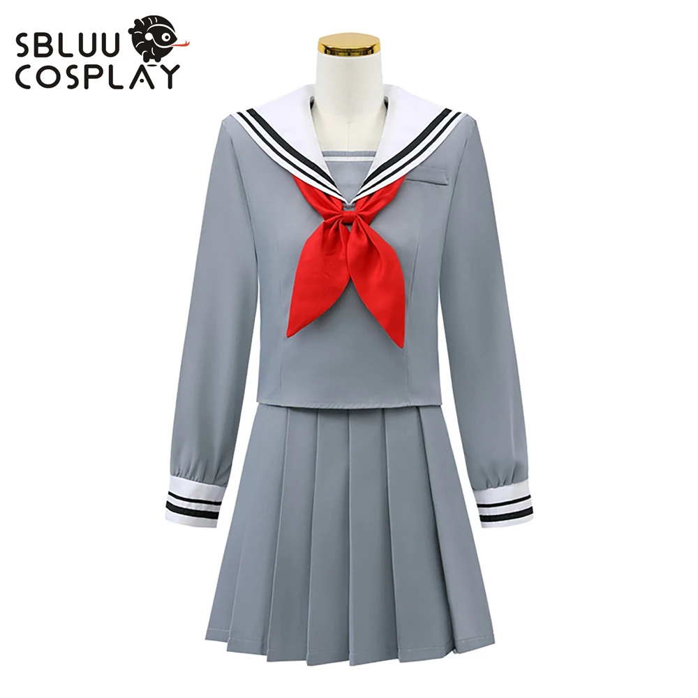 Disfraz de Cosplay de Azusawa Kohane Hoshino Ichika de SBluuCosplay, Uniforme de Marinero JK, Traje para Fiesta de Halloween, Hecho a Medida
