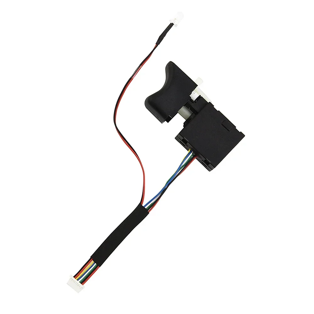 Black Electric Drill Switch Adjustable Drill Speed Controller Brushless CW/CCW Cordless Drill Trigger Switch For FA2-16/1WEK