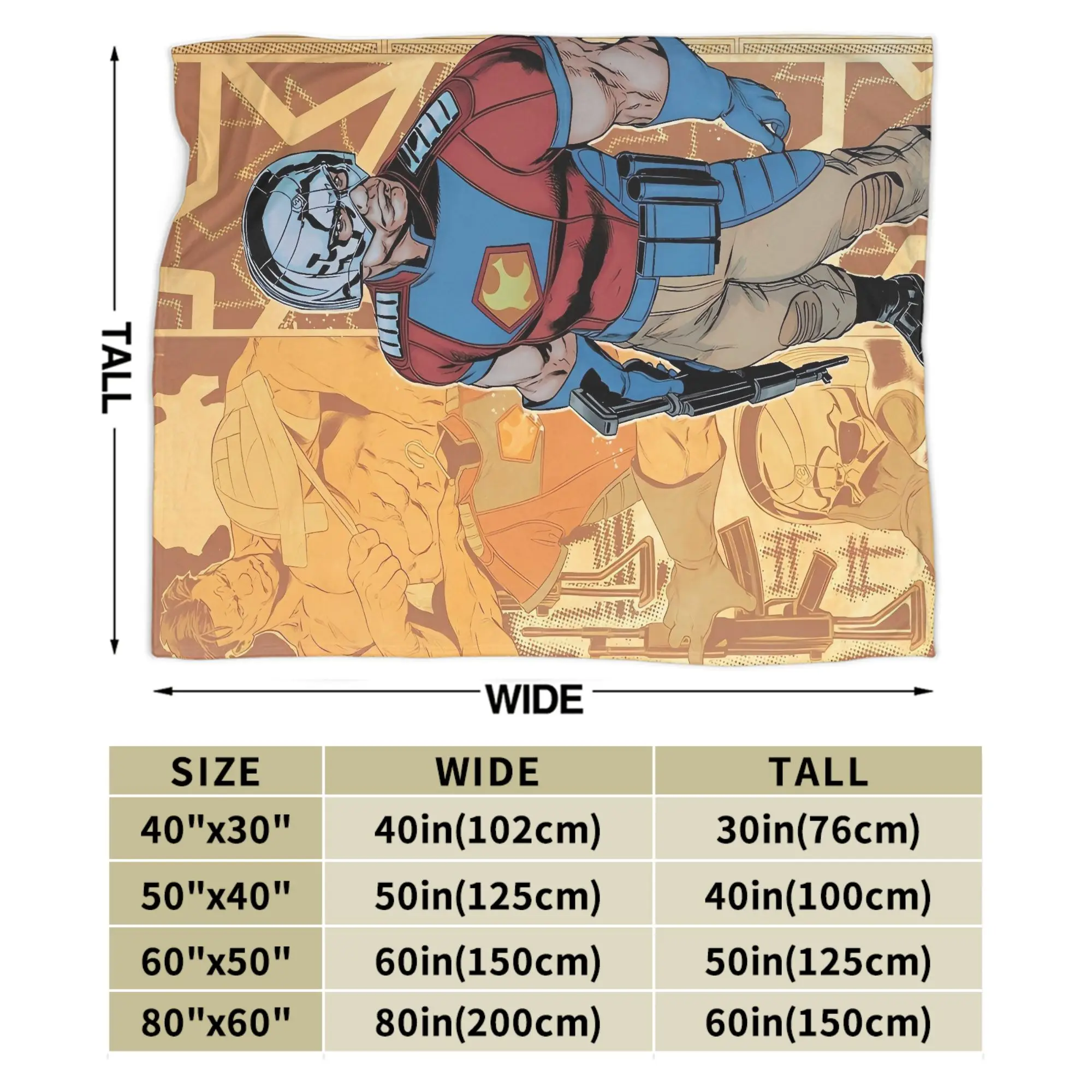 صانعي السلام بطانية ناعمة الفتيات الفتيان أفخم رمي بطانية مضحك الأريكة كرسي الفانيلا المفرش غطاء سرير أريكة #6