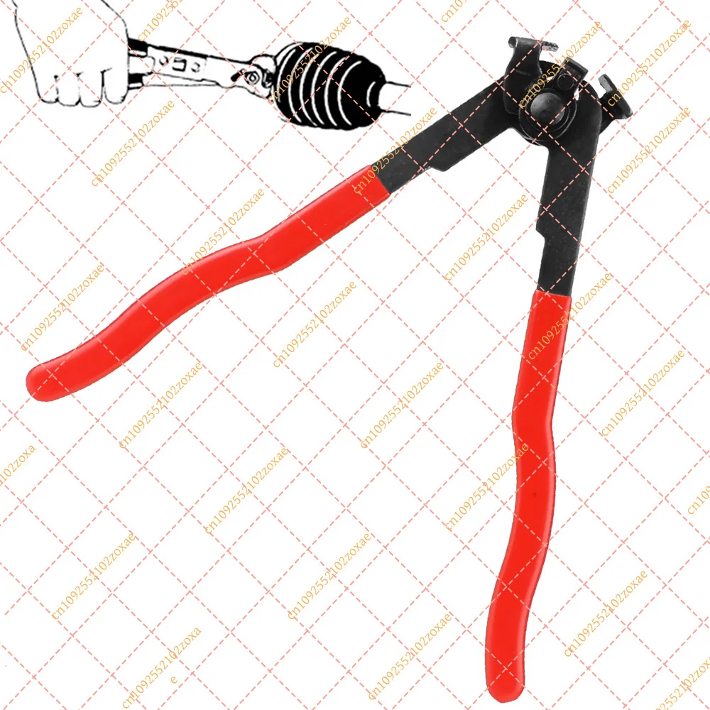 Heavy Duty CV Joint Boot Clamp Pliers Kit Universal Car Banding Hand Tool for Exhaust Pipe Fuel Filter Repair Auto Accessories