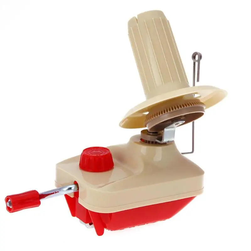 Hand Operated Wool Winder Holder String Ball Coiler for Yarn Fiber Winding Machine Yarn Fiber Winder Machine Sewing Accessories