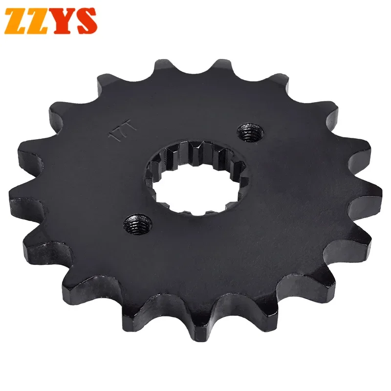 530 17T Tooth Front Sprocket Gear Star Cam Pinion Freewheel For Kawasaki Road KZ305 KZ305A CSR GPZ305 EX305A EX305 KZ EX GPZ 305