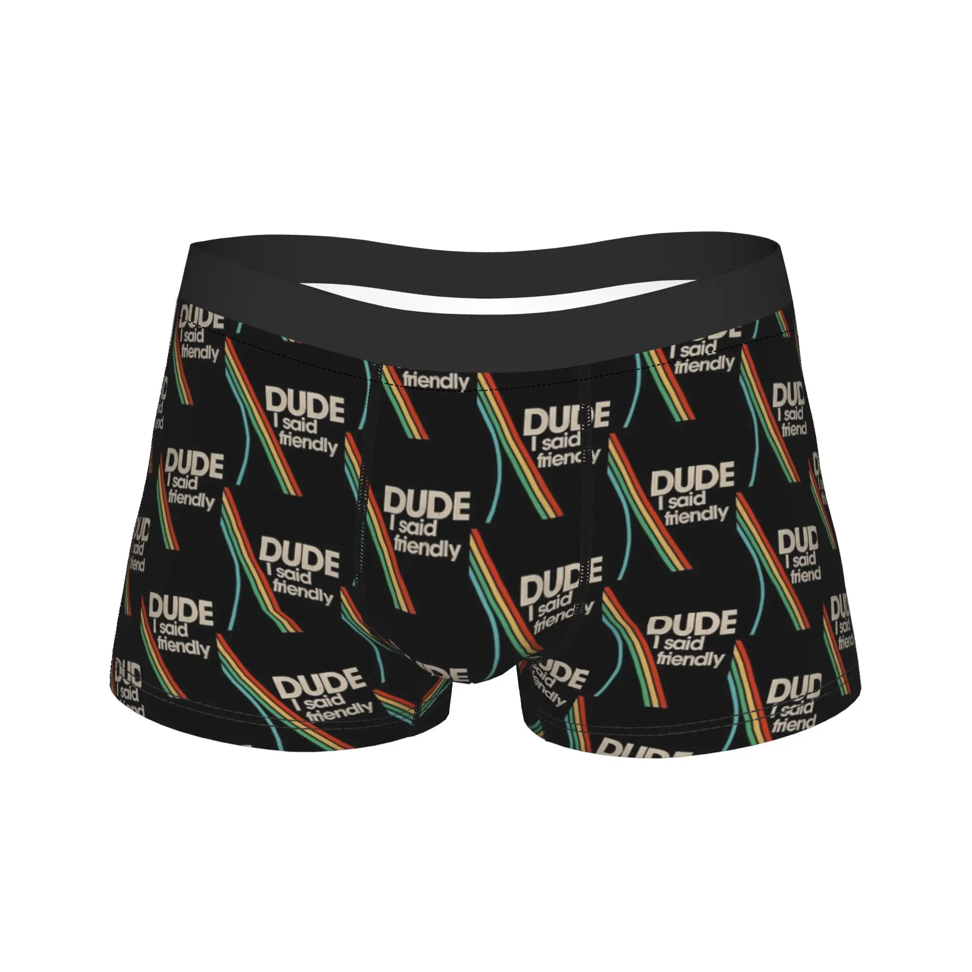 

Arc Raiders Dude I Said Friendly Underwear Male Underpants Print Breathable Boxer Shorts Trenky Boxer Brief Big Size