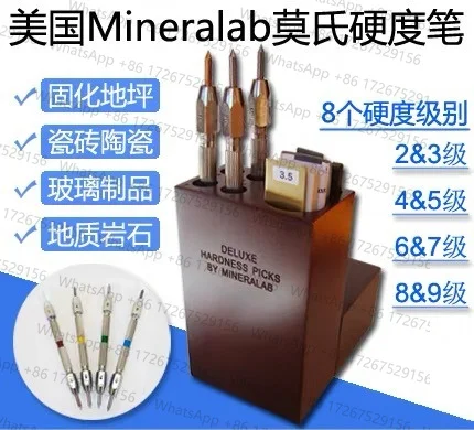 American Mineralab Hardness Pen, 2-9 Friction Hardness Tester