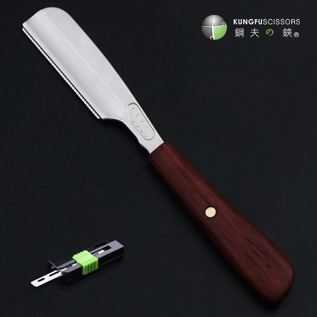 Wholesale Salon Barber Shaving Tools Hair Cut Razor Shaving Stainless Steel Straight Knife Razors