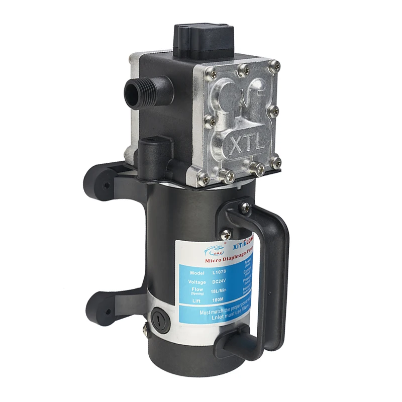 XTL 24V 400W Intelligent Electric Pressure Washer Pump Portable High Power Garden Projects Suitable for Home Pipelines Car Lawns