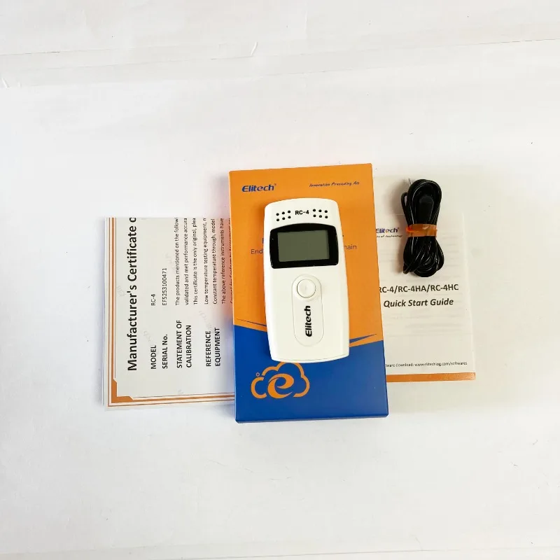 Registratore dati di temperatura USB digitale RC-4 Registratore dati con termometro ad alta precisione con sensore NTC integrato